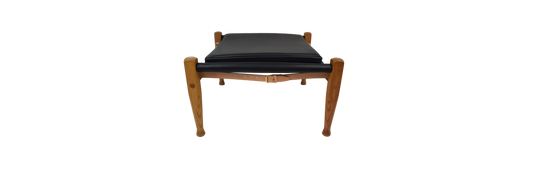 Aniline leather replacement kit for the safari stool by Kaare Klint