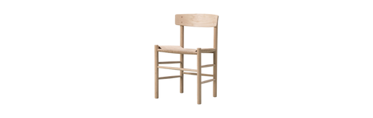 Børge Mogensen J39 Soap Treated Beech Dining Chair