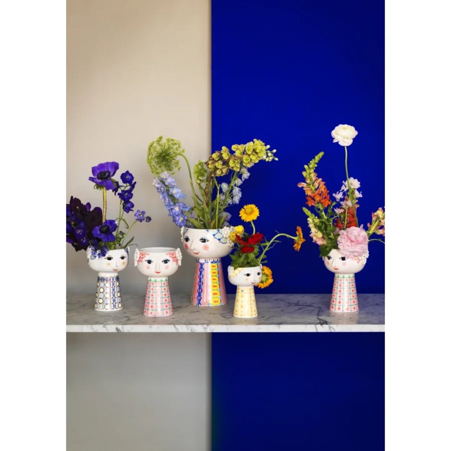 Bjørn Wiinblad Eva Vase (Pink) 23,1 cm / 9.1"