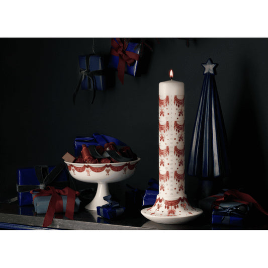 Bjørn Wiinblad Garland Calendar Candle Red/white