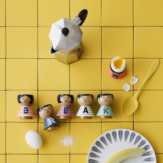 Egg Holder Girl B By Lucie Kaas