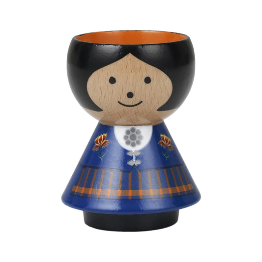 Egg Holder Norlands Bunad Blue By Lucie Kaas