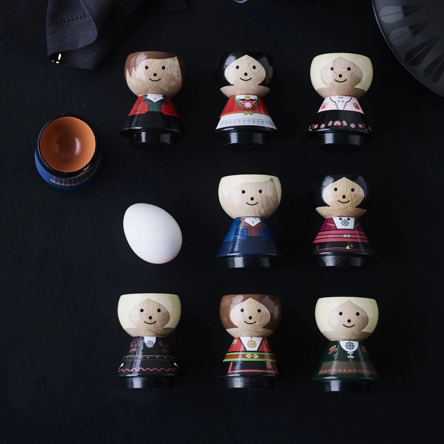 Egg Holder Norlands Bunad Green By Lucie Kaas