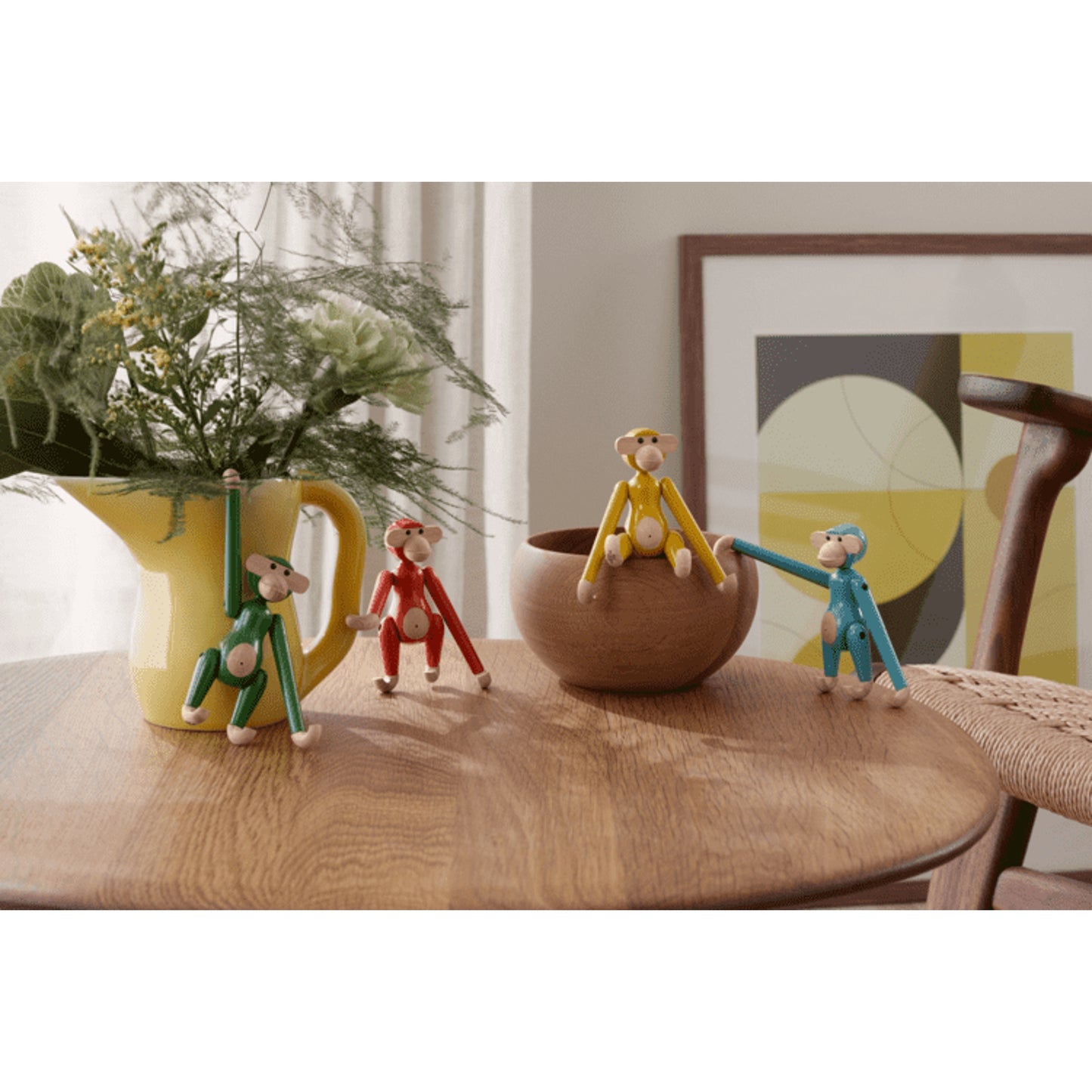 Kay Bojesen Mini Monkey Vintage Green