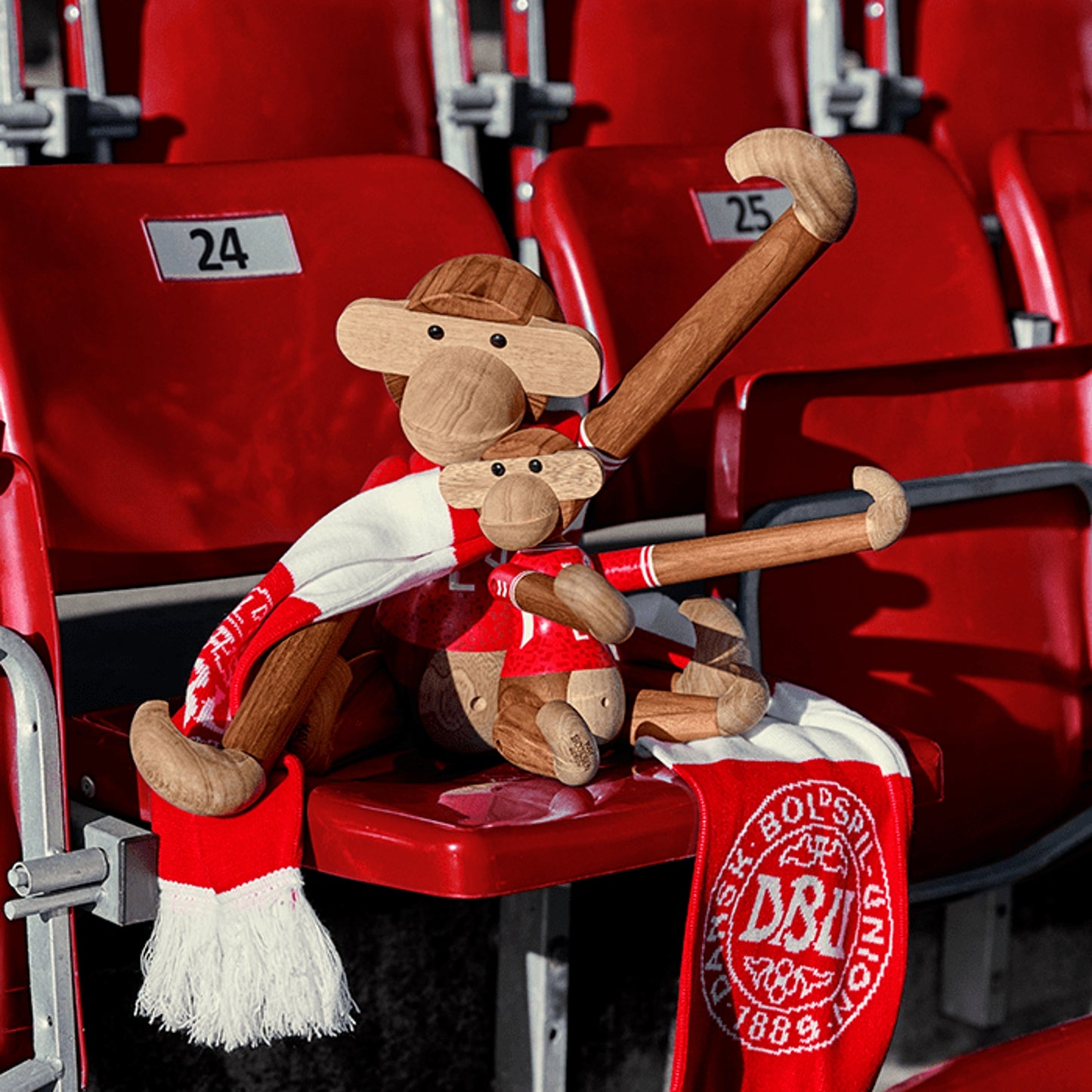 Kay Bojesen X DBU 2024 Men's Jersey Teak & Limba Monkey