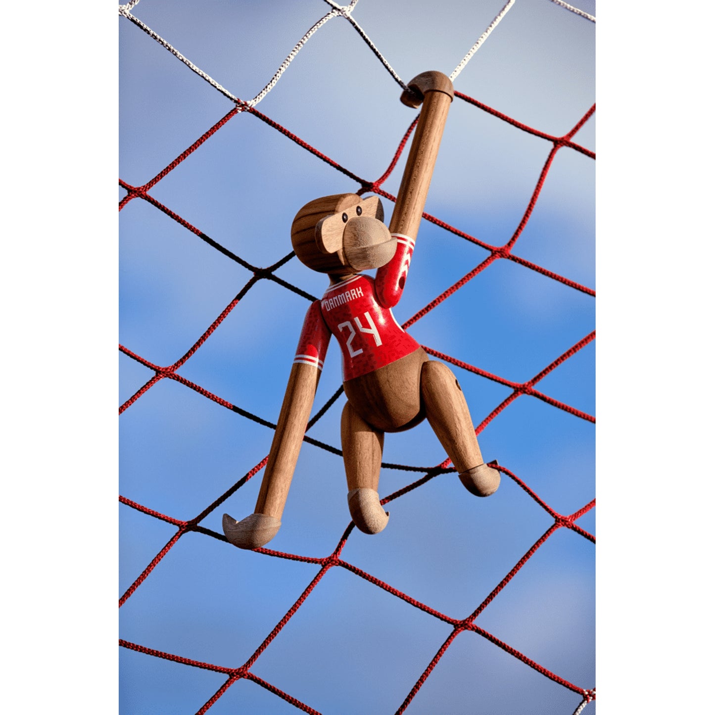 Kay Bojesen X DBU 2024 Men's Jersey Teak & Limba Monkey