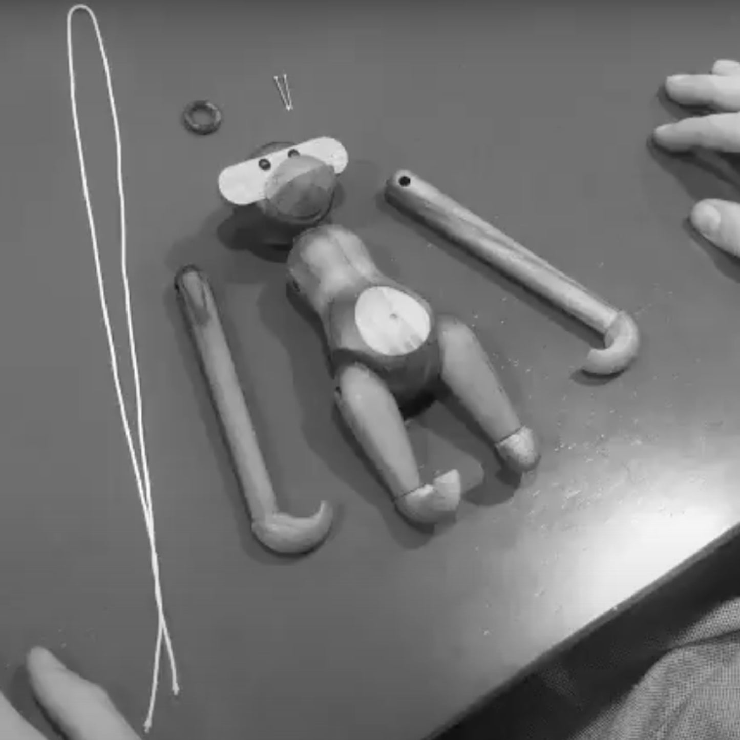 Kay Bojesen Small Monkey Repair Kit