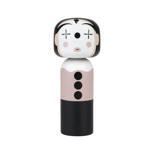 Kokeshi Clown By Lucie Kaas