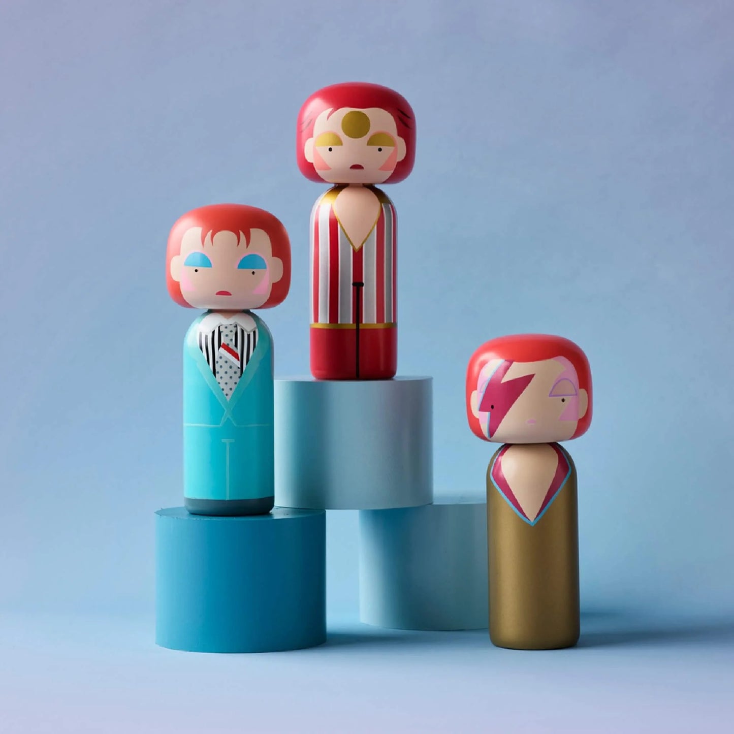 Kokeshi David Bowie Life On Mars By Lucie Kaas