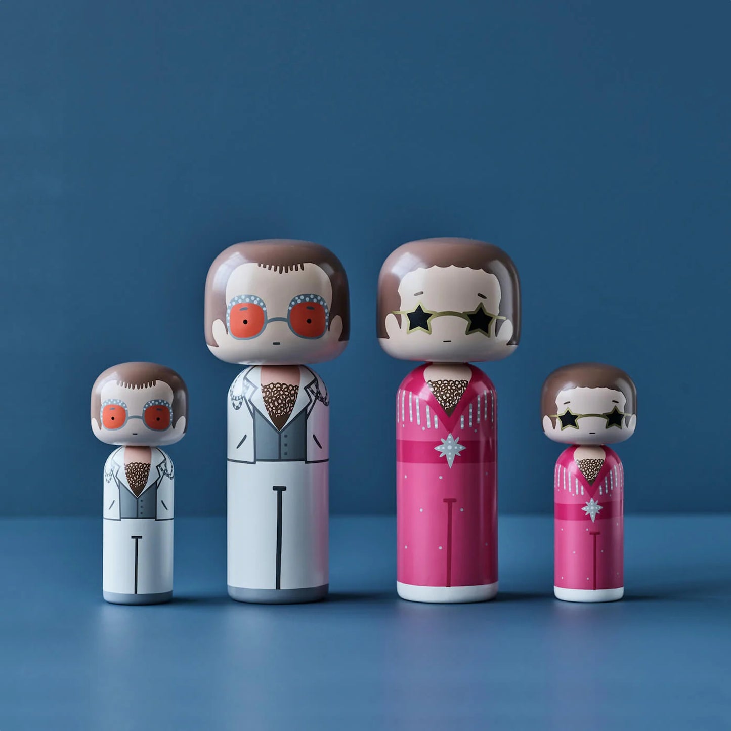 Kokeshi Elton Pink Outfit By Lucie Kaas