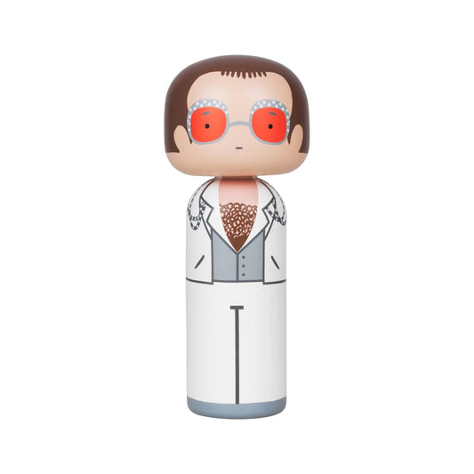 Kokeshi Elton White Outfit By Lucie Kaas