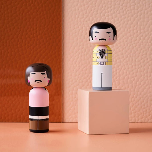 Kokeshi Freddie Mercury I Want To Break Free By Lucie Kaas