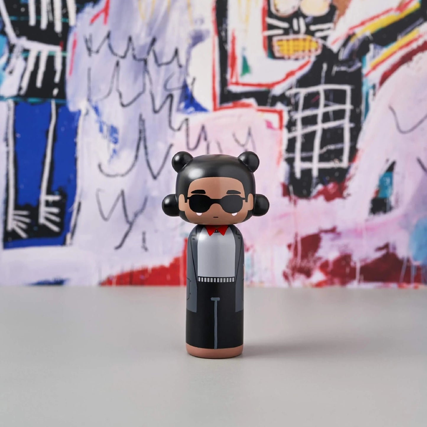 Kokeshi Jean-Michel Basquiat By Lucie Kaas