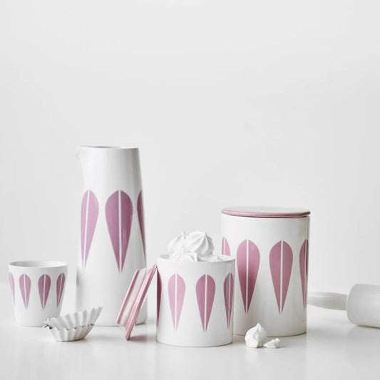 Lotus Cup White And Mint Green By Lucie Kaas