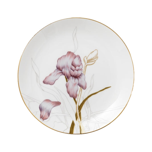 Royal Copenhagen Flora Plate Iris 22 cm / 8.7"