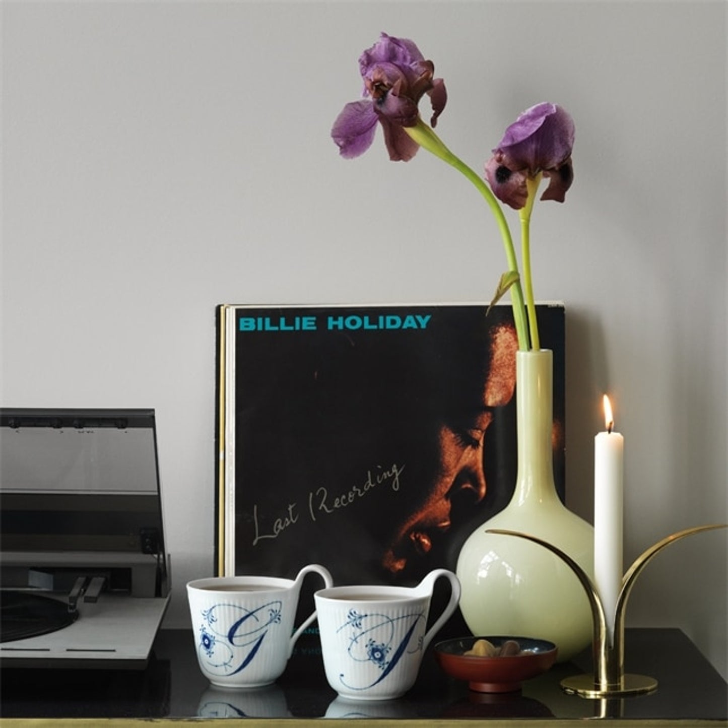 Royal Copenhagen High Handle Cup "G" 33 CL / 11.2 Oz