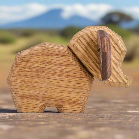 The Little Elephant (Oak) By Fablewood
