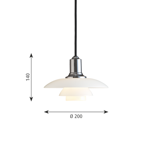 Poul Henningsen 2/1 Pendant