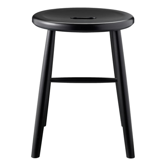 Børge Mogensen model J27 Beech Stool Black