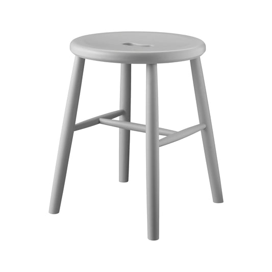 Børge Mogensen model J27 Beech Stool Gray