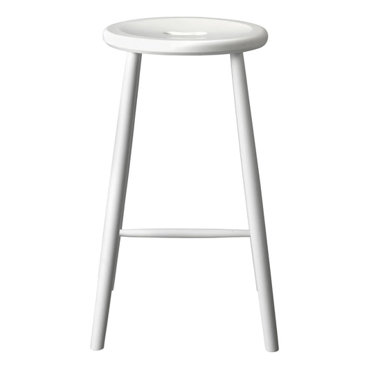 Børge Mogensen model J27C Barstool White