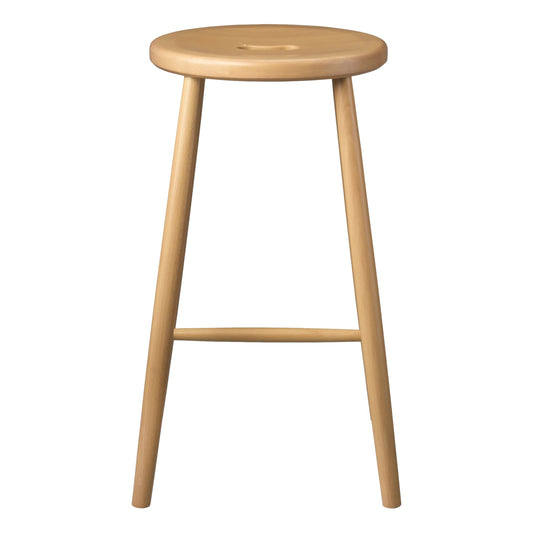 Børge Mogensen model J27C Beech Barstool