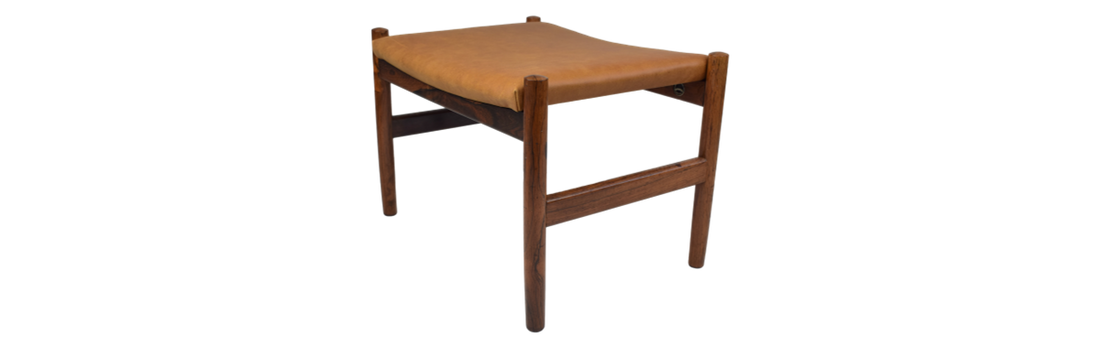 Hugo Frandsen rosewood footstol