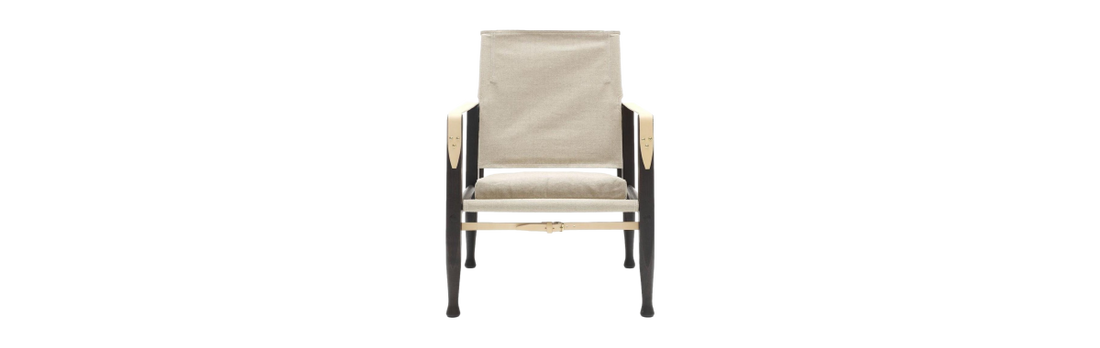 Kaare Klint Model KK47000 Safari Chair - Smoked Ash