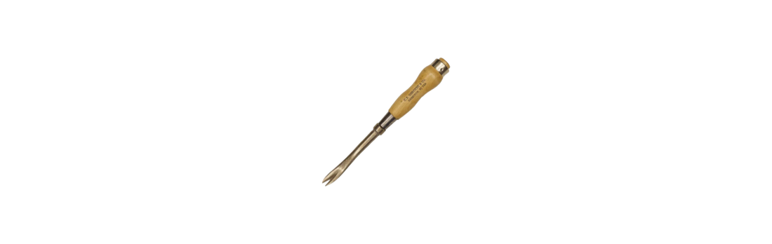 Crowbar With Wooden Handle And Metal Top