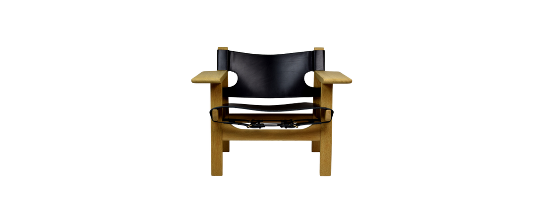 Leather replacement kit for the Spanish chair by Børge Mogensen