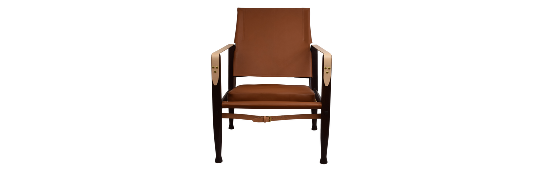 Aniline leather replacement kit for the Kaare Klint safari chair