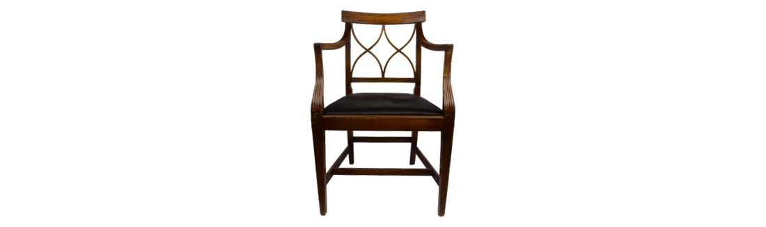 A beautiful bankers chair from a Danish Bank