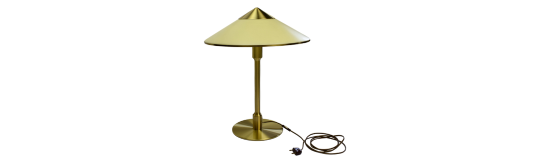 Danish midcentury bankers desk lamp by Fog & Mørup