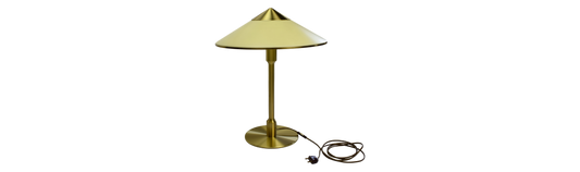Danish midcentury bankers desk lamp by Fog & Mørup