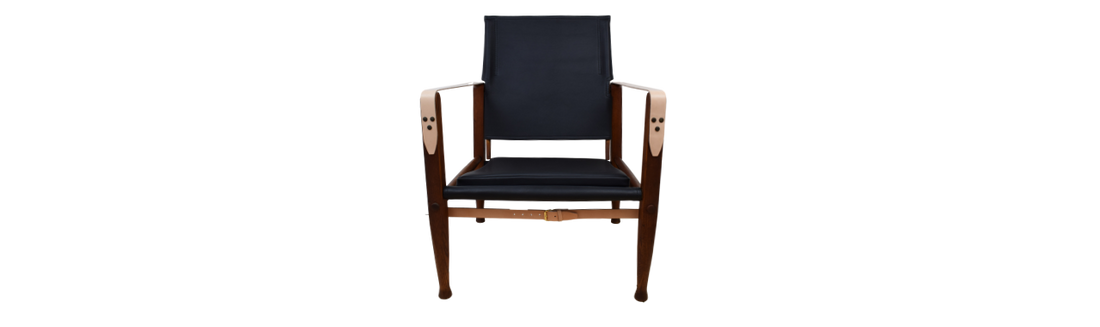 New high-quality aniline leather replacement kit for the Kaare Klint Safari chair