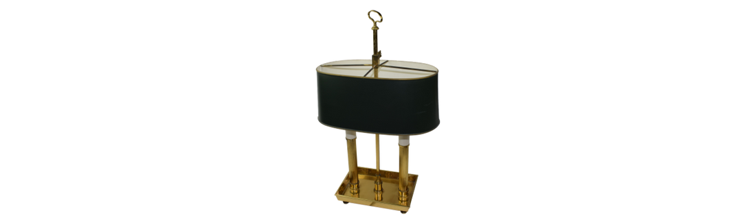 Danish mid century bankers desk lamp