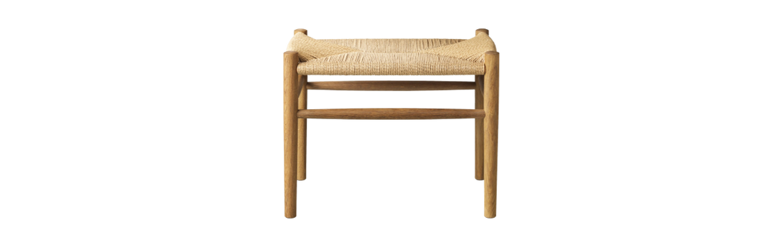 Jørgen Bækmark Model J83 Footstool Smoked Oak