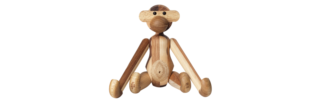 Kay Bojesen Monkey Small - Reworked 70 Year Anniversary Monkey