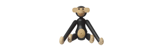 Kay Bojesen Mini Monkey Dark Stained Oak