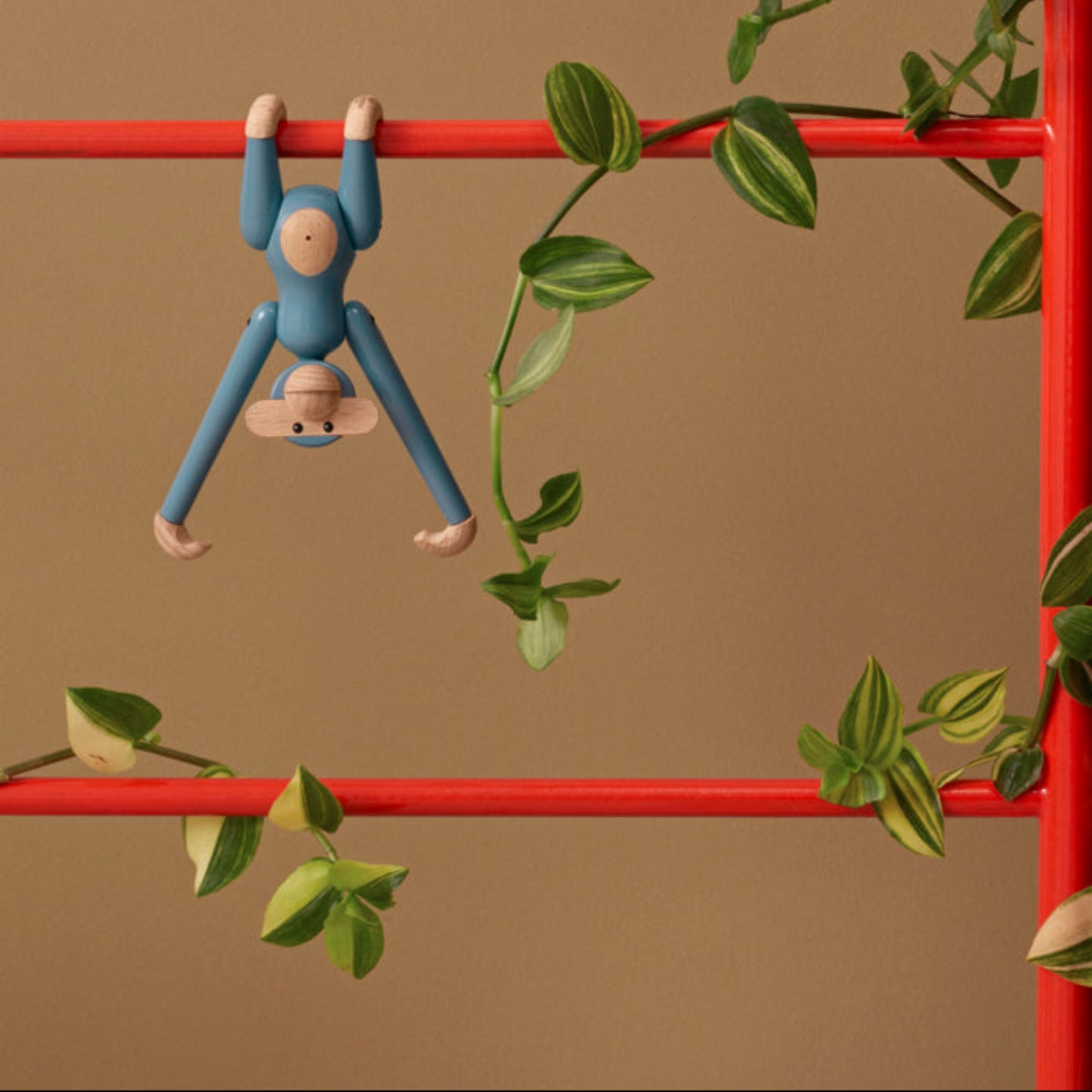 Kay Bojesen Mini Monkey Vintage Blue
