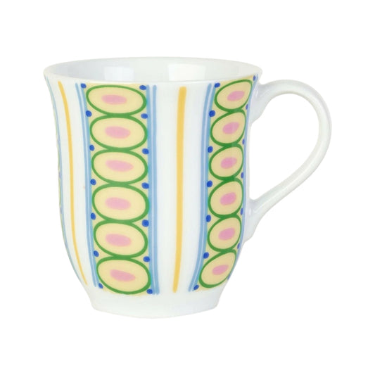 Bjørn Wiinblad Eva Mug (Yellow Stripes) 35 cL / 11.8 Oz