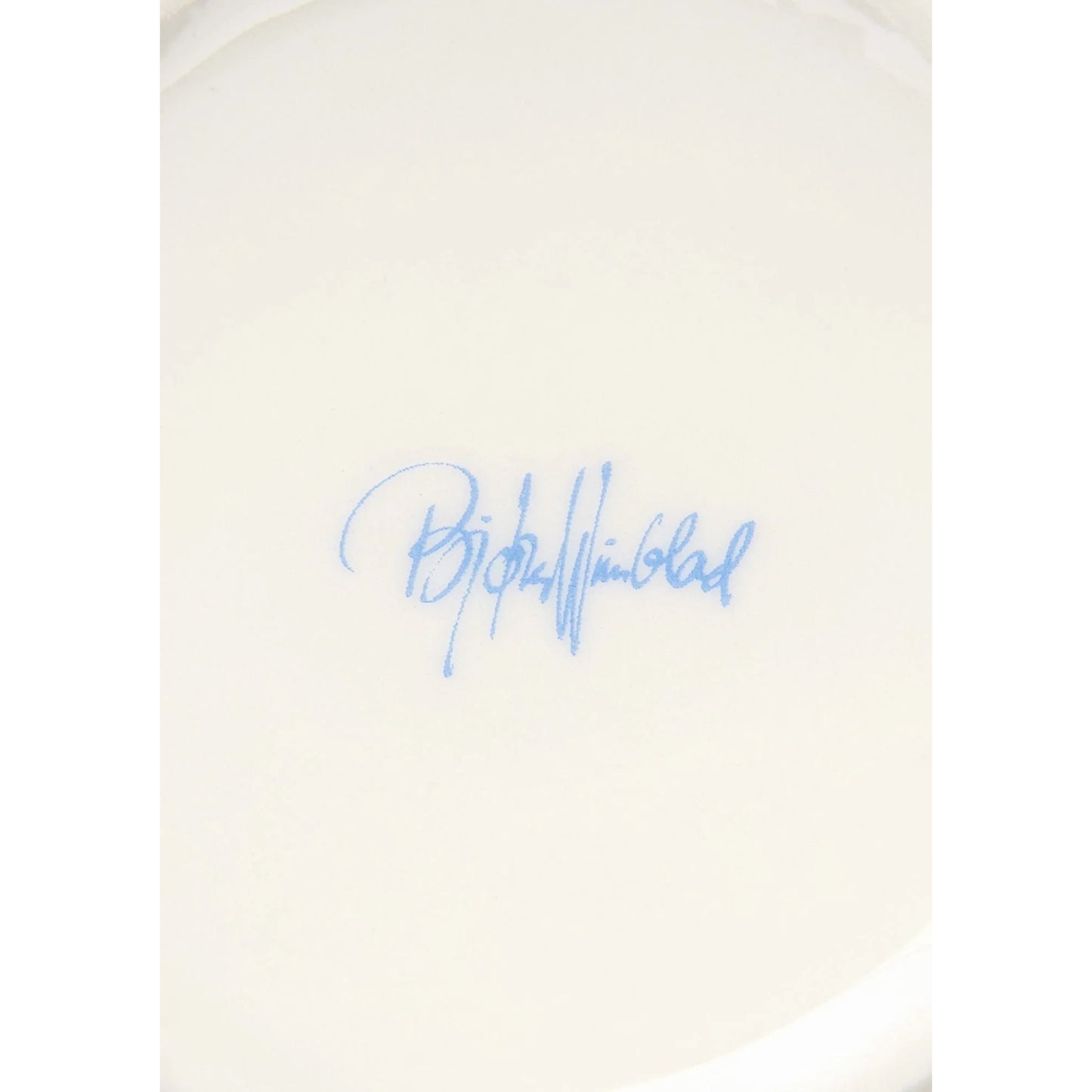 Bjørn Wiinblad Eva Vase (Blue/Yellow) 18,5 cm / 7.3"