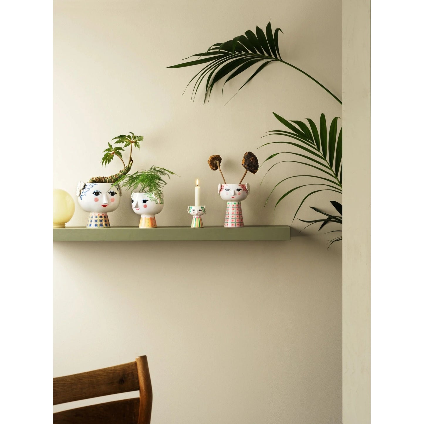 Bjørn Wiinblad Eva Vase (Pink) 18,5 cm / 7.3"