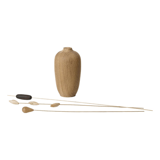 Bloom Wooden Vase And Flowers By Spring Copenhagen