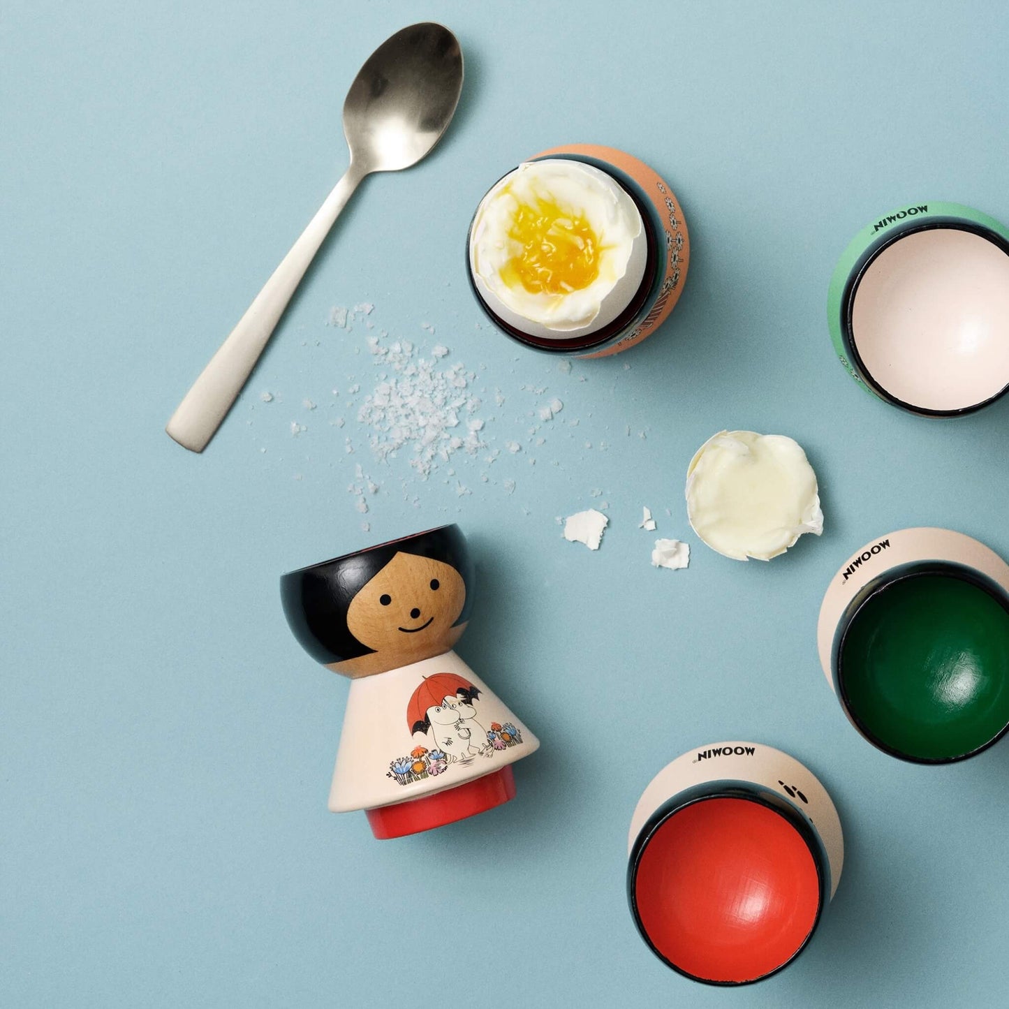Egg Holder Moomin & Snorkmaiden Friendship By Lucie Kaas