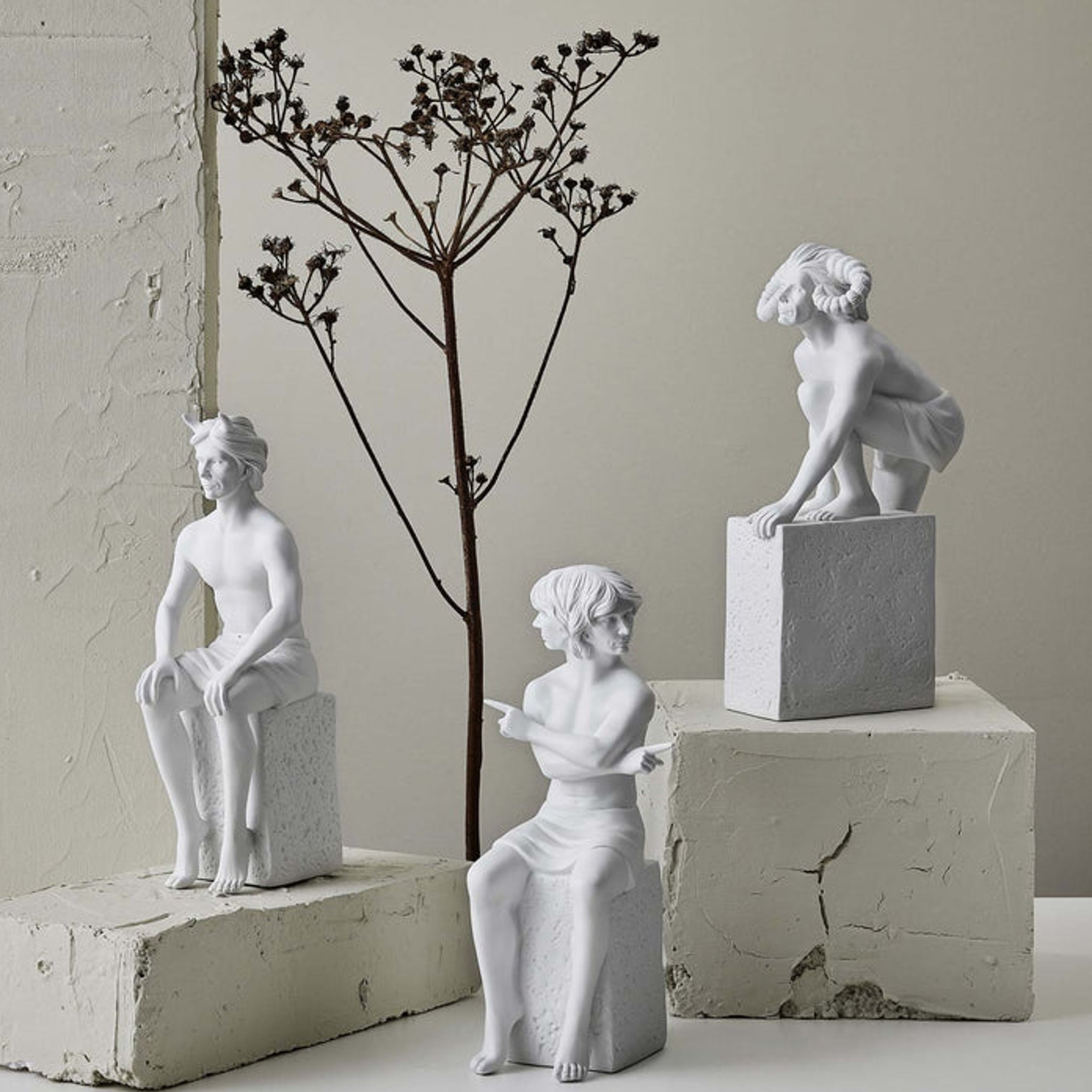 Gemini Male Zodiac Figurine | Christel Series by Spring Copenhagen