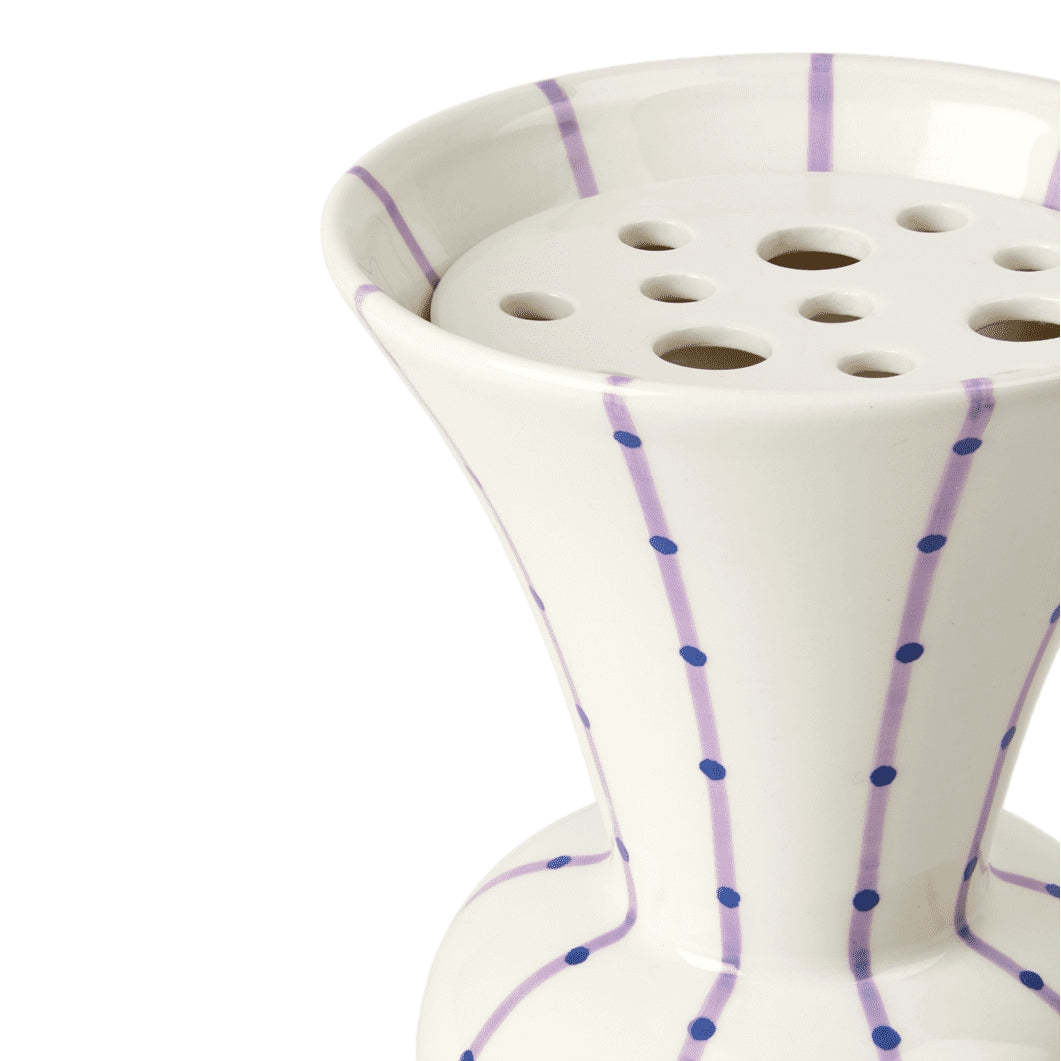 Kähler Signature Vase Purple 15 cm / 5.9" Designed By Meyer Lavigne