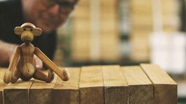 Kay Bojesen Monkey Teak & Limba