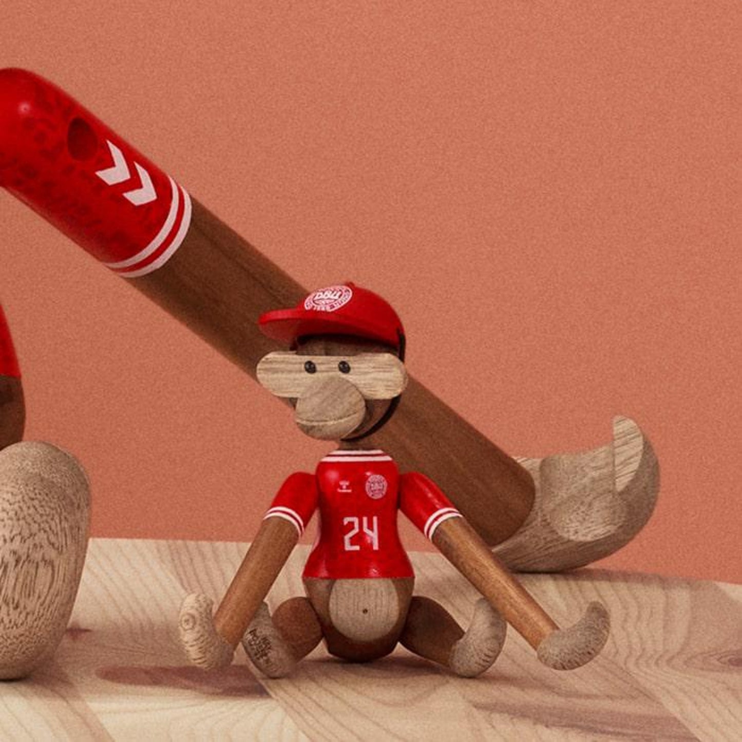 Kay Bojesen Cap x DBU 2024 For Mini And Small Monkeys