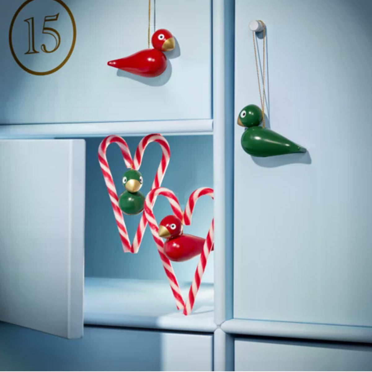 Kay Bojesen Christmas Birds Ornaments